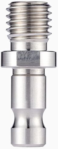 محول AdirPro GPS سريع التحرير - هيكل من الفولاذ المقاوم للصدأ مقاوم للاهتراء مع خيط سفلي أنثى 5/8 × 11 متوافق مع Leica GPS والمزيد in Kuwait