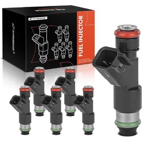 A-Premium Fuel Injectors Compatible with Volvo S60 2011-2016, S80 2008-2013, XC60 2010-2013/2015-2016, XC70 2009-2013, L6 3.0L, Replace# 307775020 6-PC Set