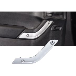 Interior Door Grab Handle Inserts Cover Trim for 2011-2018 Jeep Wrangler JK, Wrangler OEM #1RC72JAHAD,Wrangler Accessories
