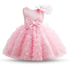Nileafes Toddler Baby Girls Birthday Tulle Princess Dress Party Tutu Dresses in Saudi Arabia