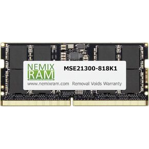 NEMIX RAM 32GB (2X16GB) DDR4-2666 PC4-21300 ECC SODIMM Compatible with Synology DiskStation DS1821+