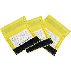 Lewis N. Clark 3-Pack Luggage ID Handle Wrap, Green, One Size