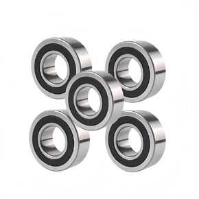 DEEG 5 قطع 1652-2RS محامل كروية 1-1/8"x2-1/2"x5/8"، سدادات مطاطية مزدوجة ومحمل كروي أخدود عميق مشحم مسبقًا.