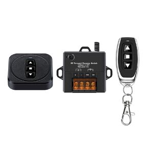 12v Forward Reverse Remote Switch with 10a Relay,Mini 12v Wireless Up Down Switch,Dc 5v 24v 36v 48v 12 Volt Remote Control Switch,for Winch,Linear Actuator and Motor,Electric Curtains
