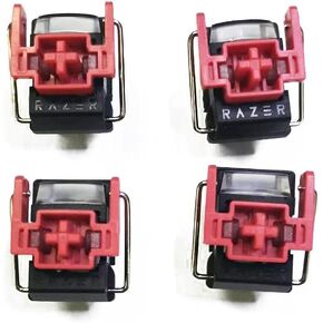 V2 Slient Liner Red Switch مفاتيح بصرية خطية قابلة للتبديل السريع يمكنك صنعها بنفسك لـ Razer Huntsman Elite لوحة مفاتيح ميكانيكية خطية مفاتيح بصرية حمراء Razer