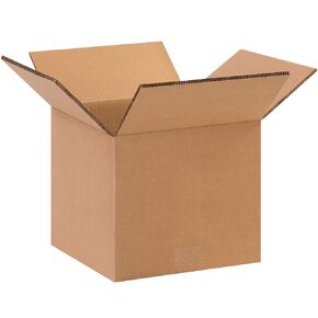 Aviditi HD10108DW Heavy-Duty Double Wall Corrugated Cardboard Box 10" L x 10" W x 8" H, Kraft, for Shipping, Packing and Moving (Pack of 15)
