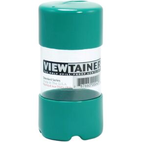 Viewtainer Storage Container, 2 x 4-Inch, Green