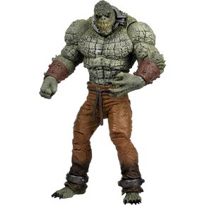 McFarlane Toys - DC Multiverse Killer Croc (Batman: Arkham Asylum) Glow in The Dark Edition Mega Figure Gold Label, Amazon Exclusive