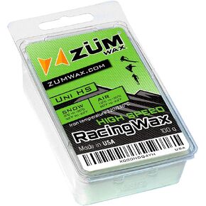 ZUMWax HIGH SPEED RACING GLIDE WAX التزلج/التزلج على الجليد/الشمال/عبر البلاد - جميع درجات الحرارة العالمية - 100 جرام. سريع جدا!!! صديقة للبيئة وغير سامة! متوافق تمامًا مع TSCA!!! in Kuwait