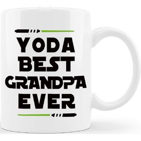 Father’s Day Gifts for Grandpas Yo Best Grandpa Ever Funny Ceramic Novelty Gag Gift Ideas for Christmas Birthday Coffee Mug Tea Cup