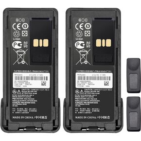 (2PCS) PMNN4489 Battery PMNN4489A Battery IMPRES ATEX [Upgraded] for Motorola Two-Way Ra-dio APX900 DGP5050ED GP5550E GP328D+ GP338D+ DGP8050E DGP8550E DP4801E XIR P8600I XIR P8668I XIR P6600i Battery