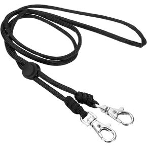 PATIKIL Neck Lanyard with Hook, Badge Lanyards Adjustable Long Strap ID Card Holder Keychains for Badge Holders