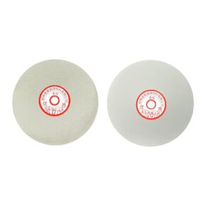 uxcell 6-inch 600-Grit 3000-Grit Diamond Coated Flat Lap Wheel Grinding Sanding Polishing Disc 2pcs