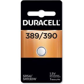 Duracell 389/390 Silver Oxide Button Battery 1-Count (DURMND389BPK)