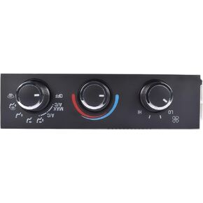 Front Climate Control Module Replacement for GMC Chevy G3500 Safari C4500 Topkick Savana Astro C5500 Kodiak Express 1500/2500 1996-2014 599-217 15773678 15858578