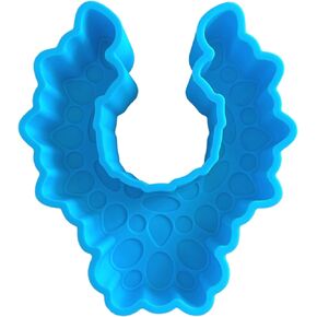 Squash Blossom Necklace Freshie Mold | Size 4.5" Wide x 5" Long x 1" Deep | Squash Blossom Design for Freshie, Soap, Resin, Candles