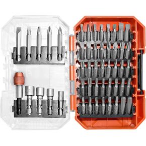 مجموعة لقم مفك براغي مكونة من 50 قطعة مع ظرف تغيير سريع في علبة متينة in Kuwait