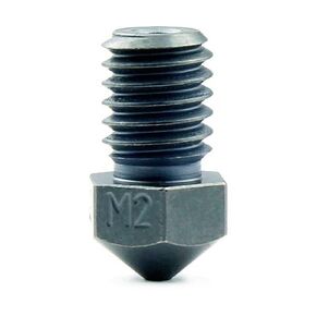 Micro Swiss M2 Hardened High Speed Steel Nozzle RepRap - M6 Thread 1.75mm Filament V6 (.4mm)