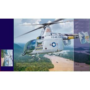 AMP 48-019 - 1/48 Kaman HH-43S Husky, Scale Plastic Model kit