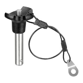 AnRui Stainless Steel Quick Release Pin 10mm-20mm Triangular Cap Ball Locking Pins with Push Button Rope