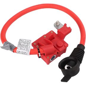 Battery Blow Off Cable, ABS Heatproof Stable Performance Positive Terminal Battery Blow Off Cable Wire Plus Pole 61129217035 Replacement for 528i F10 640i F12