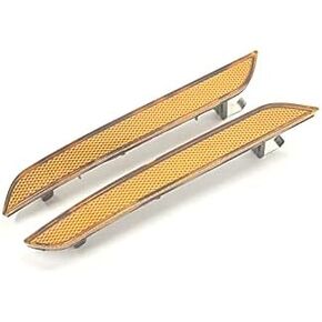 Clear/Amber Lens Front Bumper Side Reflector For BMW X5M E70 X6 E71 E72 (Amber Lens)
