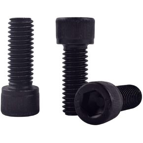 20 قطعة M6 x 10 مللي متر مسامير غطاء رأس المقبس ، الصف 12.9 سبائك الصلب أكسيد الأسود ، ألين عرافة المقبس محرك ، آلة موضوع كامل in Kuwait