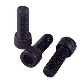 20Pcs M6 x 10mm Socket Head Cap Screws Bolts, Grade 12.9 Alloy Steel Black Oxide, Allen Hex Socket Drive, Machine Full Thread