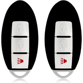 2 Keylessbest Replacement for 2013 2014 2015 2016 Nissan Pathfinder Key Fob Remote Control KR5S180144014 3 Buttons 433MHz
