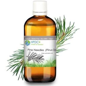 HPDC+ Health & Nutrition Pine Needles Natural Liquid Extract Tincture High in Vitamin C, bioflavonoids, antioxidants, shikimic Acid (30ml / 1.01 fl oz)