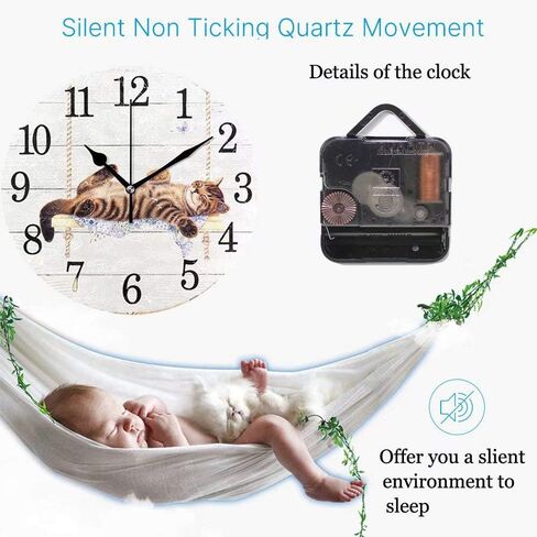 Wamika Wall Clock Pink Flamingo Beach Sea Summer Flowers Silent Non Ticking Round Clocks, Flamingos Birds Ocean Floral Clocks 10 Inch Battery Operated Quartz Quiet Desk Clock for Home Office in Kuwait