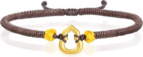 CHOW SANG SANG 999 24K الذهب الصلب ديلي بليس القرع (Wulu) سوار الميمون للنساء 92054B | 8.2 بوصة (21 سم) in Kuwait