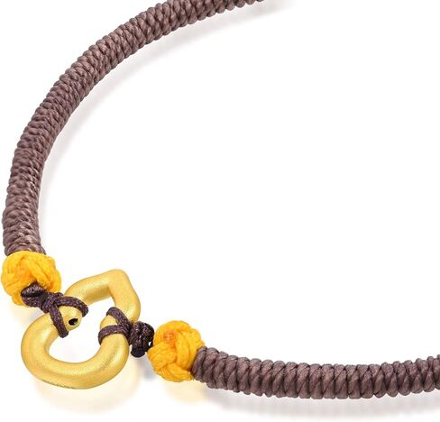 CHOW SANG SANG 999 24K الذهب الصلب ديلي بليس القرع (Wulu) سوار الميمون للنساء 92054B | 8.2 بوصة (21 سم) in Kuwait