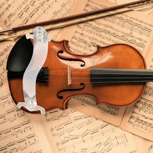 VICASKY 1pc Violin Rest or 4/4 and 3/4 with Collapsible and Height Adjustable Feet Acrylic Violin Pad Adjustable Stand Parts in Saudi Arabia
