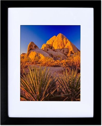 إطارات صور مقاس 20 × 24 مع حصيرة مشطوفة وشماعة تثبيت مدمجة على الحائط، بتنسيقات أفقية ورأسية، أسود، 20 بوصة × 24 بوصة، حزمة واحدة in Kuwait