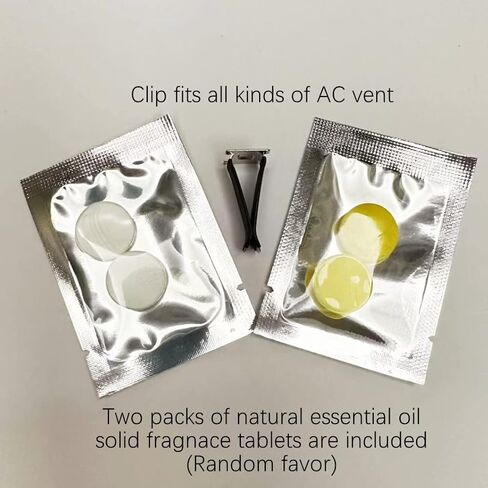 معطر هواء للسيارة على شكل بقرة مضحكة لتزيين فتحة تهوية السيارة مع قرص برائحة طبيعية وإعادة التعبئة، والعلاج العطري للسيارة والديكور الداخلي in Kuwait