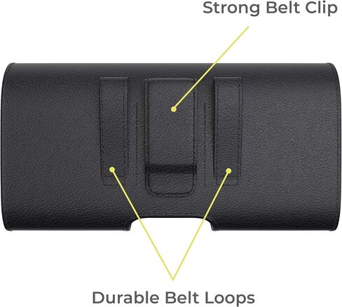 حافظة AGOZ لـ TMobile Revvl 6X PRO 5G، REVVL V+ 5G، TCL Stylus 5G، TCL 30 XE 5G، TCL 30 V 5G، TCL 20 XE، TCL 20S، TCL 10 5G UW، حافظة جلدية مع حلقات مشبك حزام (يناسب الغطاء ) 7.1 بوصة × 3.8 بوصة × 0.6 بوصة in Kuwait