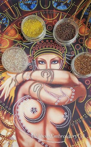 راقصة البطن مطرز التطريز DIY عدة إغراء التطريز عدة امرأة جميلة الخرز التطريز نمط الرقص فتاة حبة xstitch in Kuwait