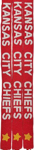 Kansas Beaded Purse Strap Game day Football Red with Yellow Stars White Lettering for Clear Stadium Bag Merch City 49" Long 1.75" Wide in Saudi Arabia