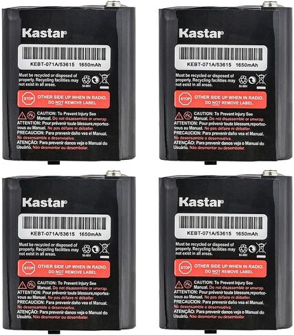 Kastar 6-Pack Ni-MH Battery 1650mAh Replacement for Motorola Talkabout T605 H20, Talkabout T631, Talkabout T800, Talkabout T82, Talkabout T82 Extreme, Talkabout T92 H2O, MC220, MC220R, MC225, MC225R in Saudi Arabia