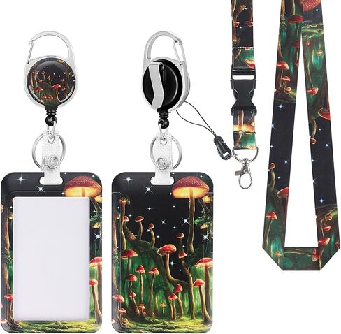 Cute Black Butterfly Lanyards Detachable for Id Badges, Black Retractable ID Badge Holder, Fashionable Badge Reel Heavy Duty with 360 Degrees Rotate Carabiner Clip, Nurse Teacher Office Gifts in Saudi Arabia