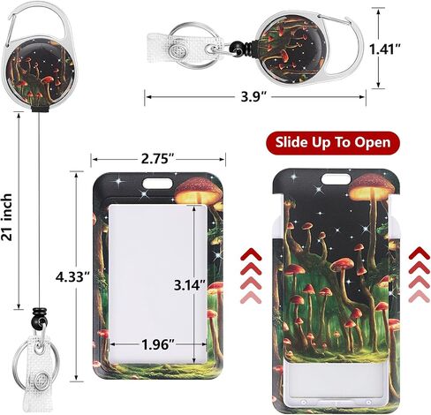 Cute Black Butterfly Lanyards Detachable for Id Badges, Black Retractable ID Badge Holder, Fashionable Badge Reel Heavy Duty with 360 Degrees Rotate Carabiner Clip, Nurse Teacher Office Gifts in Saudi Arabia