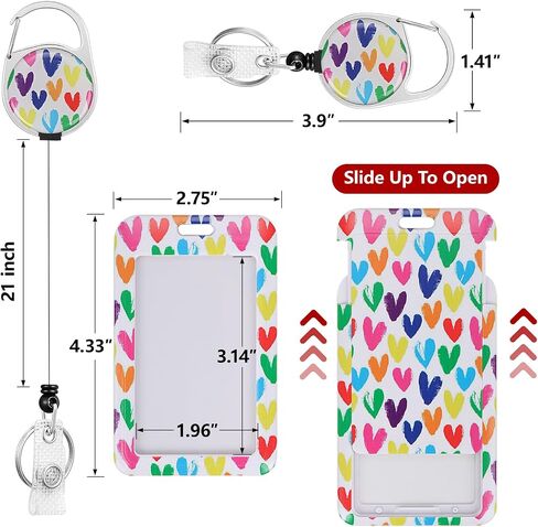 Cute Black Butterfly Lanyards Detachable for Id Badges, Black Retractable ID Badge Holder, Fashionable Badge Reel Heavy Duty with 360 Degrees Rotate Carabiner Clip, Nurse Teacher Office Gifts in Saudi Arabia