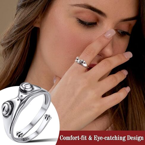 Silvora Sterling Silver Stacking Open Rings for Women Teens with Delicate Gift Packaging in Kuwait