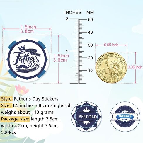 500Pcs Birthday Label Stickers Roll Happy Birthday Envelope Seals Stickers Adhesive 1inch Cute Animals Balloon Candle Gift Round Labels Wrapping Paper for Craft DIY Card Gift Bags Decor 8 Designs in Kuwait