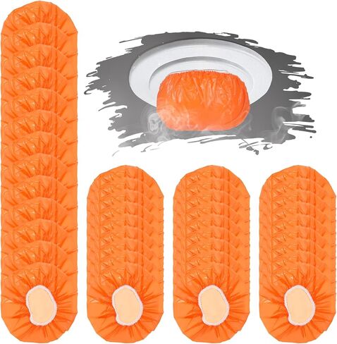 40 PCS Smoker Detector Cover Smoker Alarm Dust Paint Cover Fire Alarm Plastic Cover Thicken Elastic Smoker Alarm Paint Cover for Home Cooking or Baking in Saudi Arabia