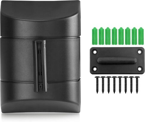 New Star Foodservice 1028867 Fixed Wall Mount Retractable Belt Barrier with ABS Case, Up to 32 feet, Black Belt in Saudi Arabia