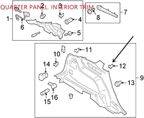 25 قطعة من وحدة التحكم المركزية وراديو DVD ولوحة لوحة القيادة ومشبك حواف الجسم لسيارات Ford Mercury Edge Mustang Escape Expedition F-150 F-250 Jeep Dodge Challenger Bezel Clips in Kuwait