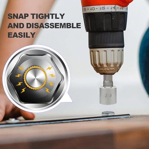 مجموعة لقم مفك براغي مكونة من 50 قطعة مع ظرف تغيير سريع في علبة متينة in Kuwait