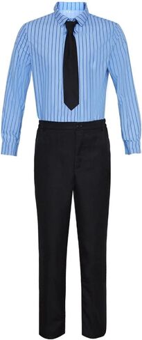 Sanji cosplay Costume Chef Sanji Uniform Black Suits Shirt Jacket with Wig in Saudi Arabia